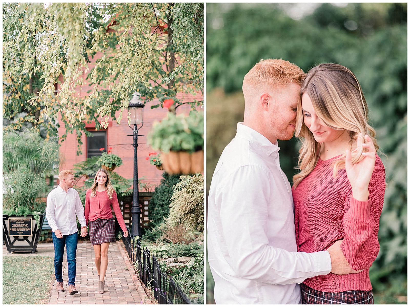 Engagement Session at German Village and Scioto Mile