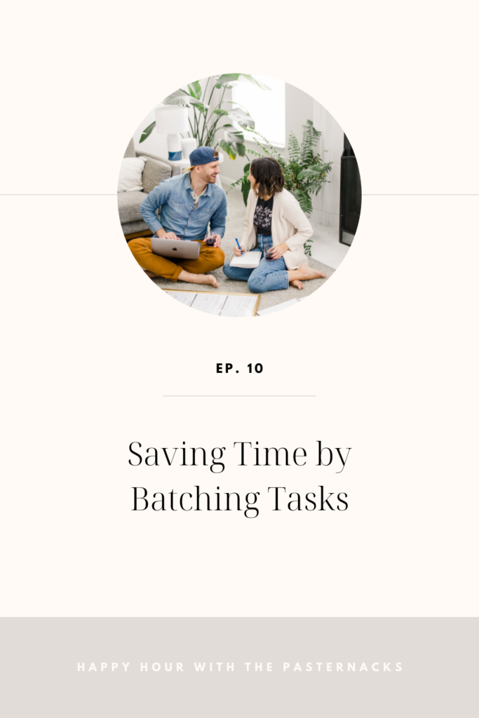 couple saving time by working together